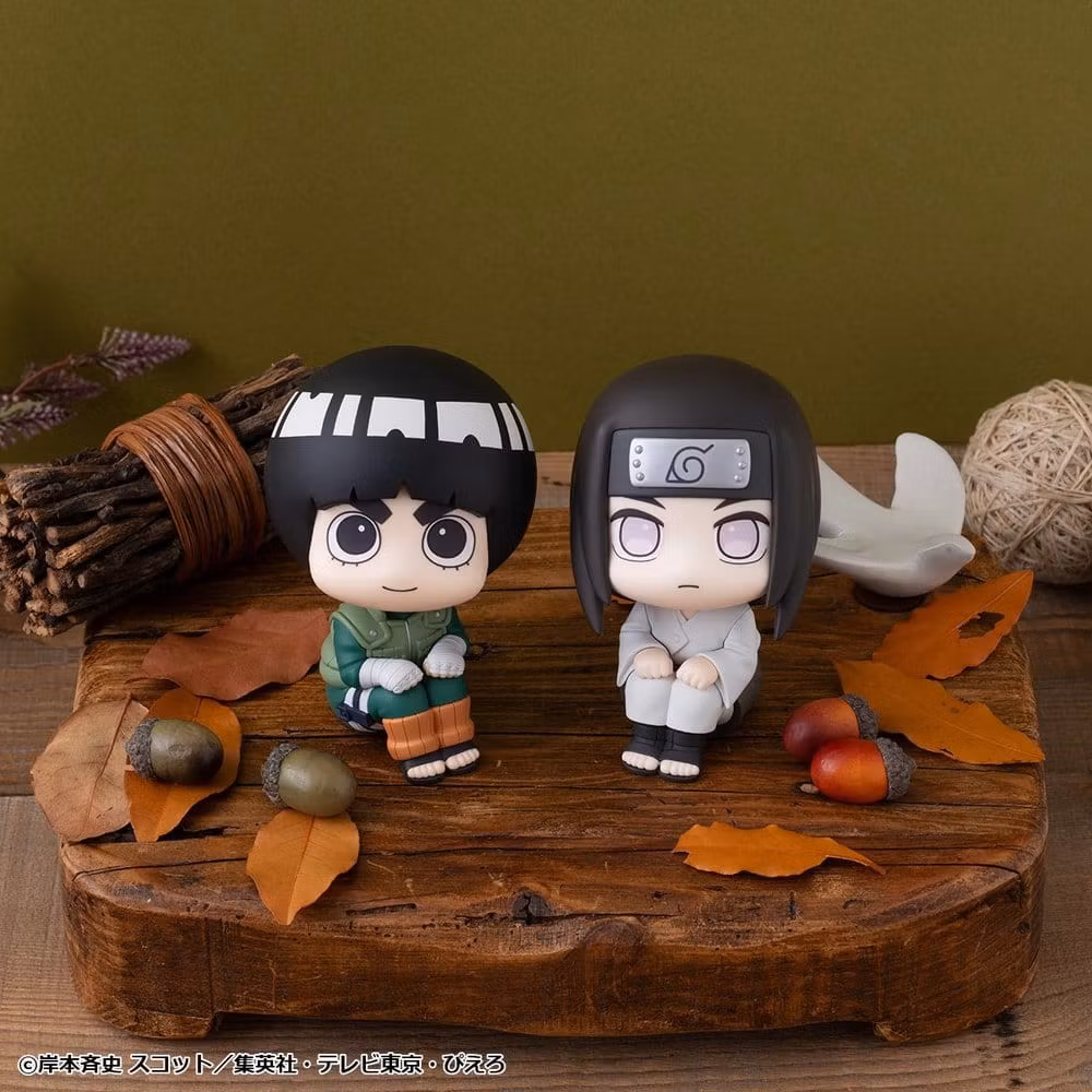 Naruto: Shippuden Look Up Series Rock Lee & Neji Hyuga (With Gift)