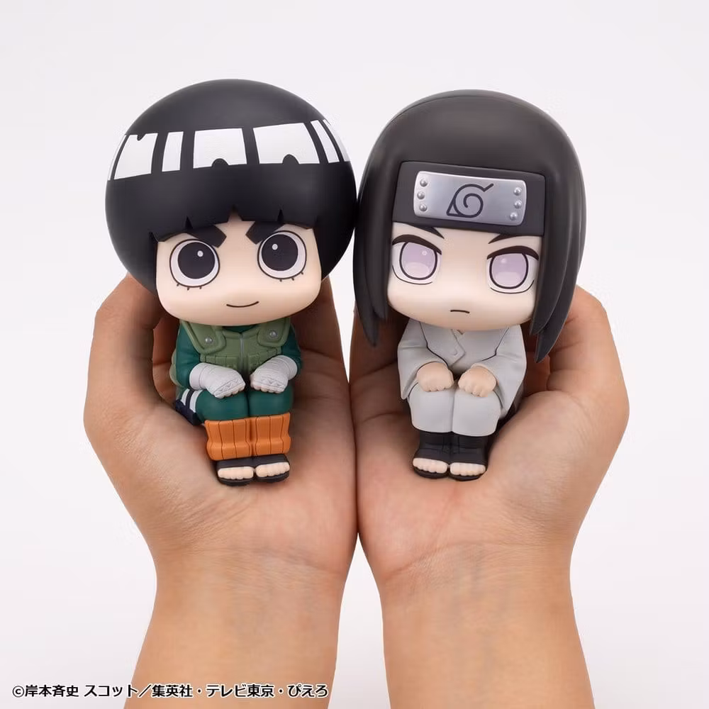Naruto: Shippuden Look Up Series Rock Lee & Neji Hyuga (With Gift)