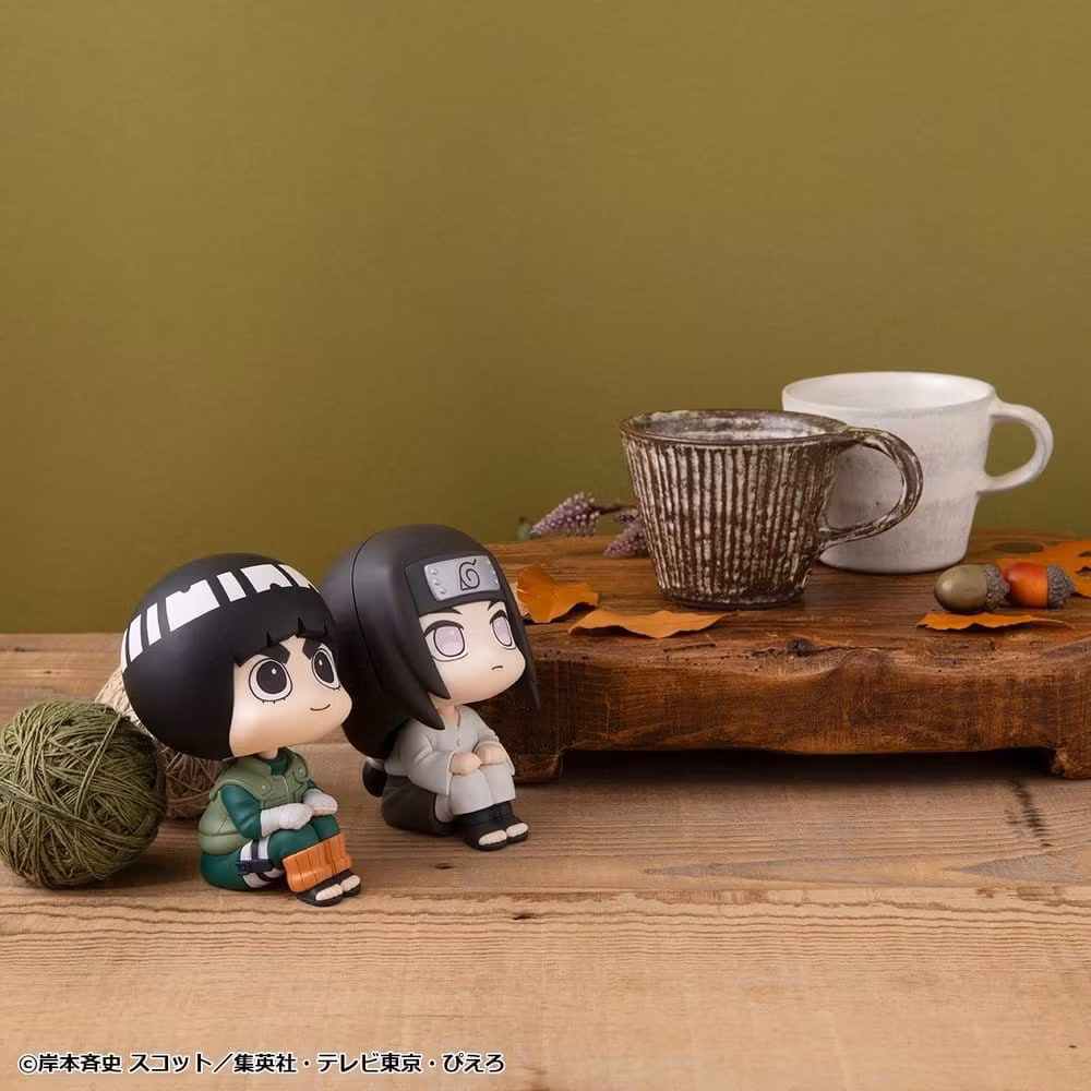 Naruto: Shippuden Look Up Series Rock Lee & Neji Hyuga (With Gift)
