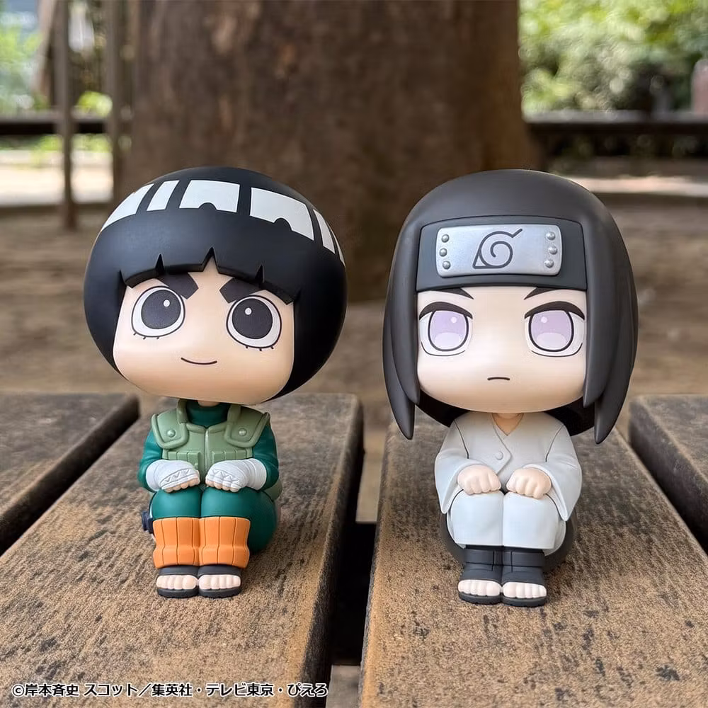 Naruto: Shippuden Look Up Series Rock Lee & Neji Hyuga (With Gift)