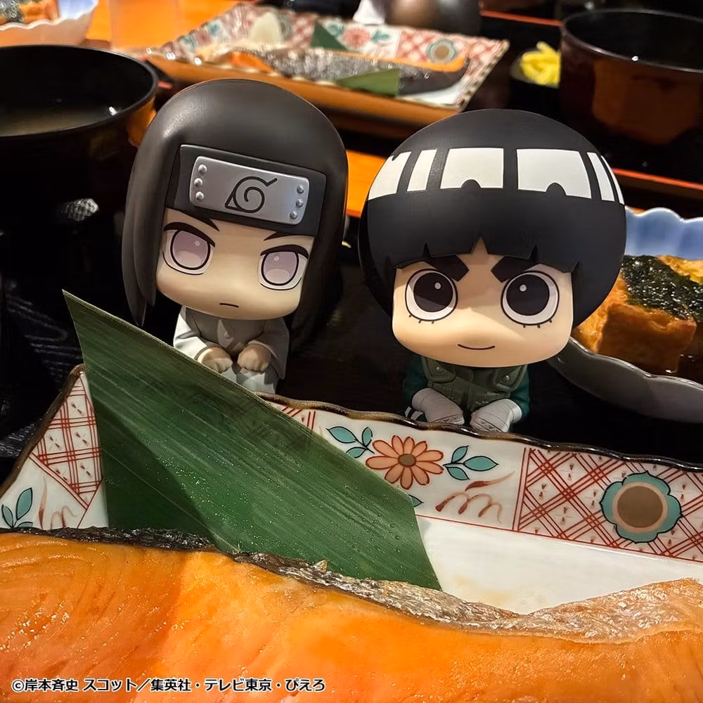 Naruto: Shippuden Look Up Series Rock Lee & Neji Hyuga (With Gift)