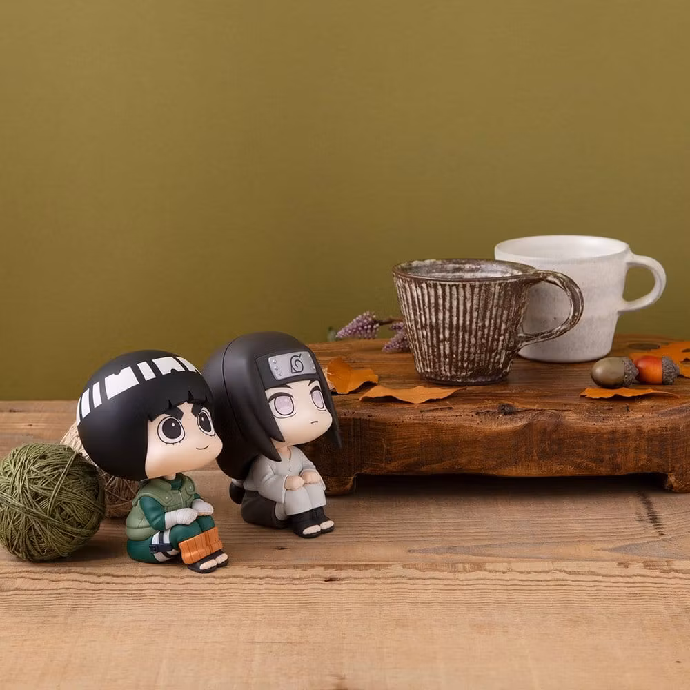 Naruto: Shippuden Look Up Series Rock Lee & Neji Hyuga (With Gift)