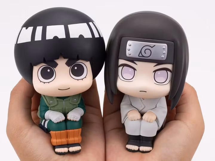Naruto: Shippuden Look Up Series Rock Lee & Neji Hyuga (With Gift)