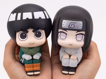 Naruto: Shippuden Look Up Series Rock Lee & Neji Hyuga (With Gift)