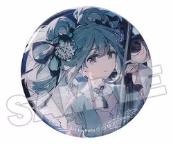 Character Vocal Series 01: Hatsune Miku Pinback Button Hatsune Miku Han Gong Qiu Yue Ver.
