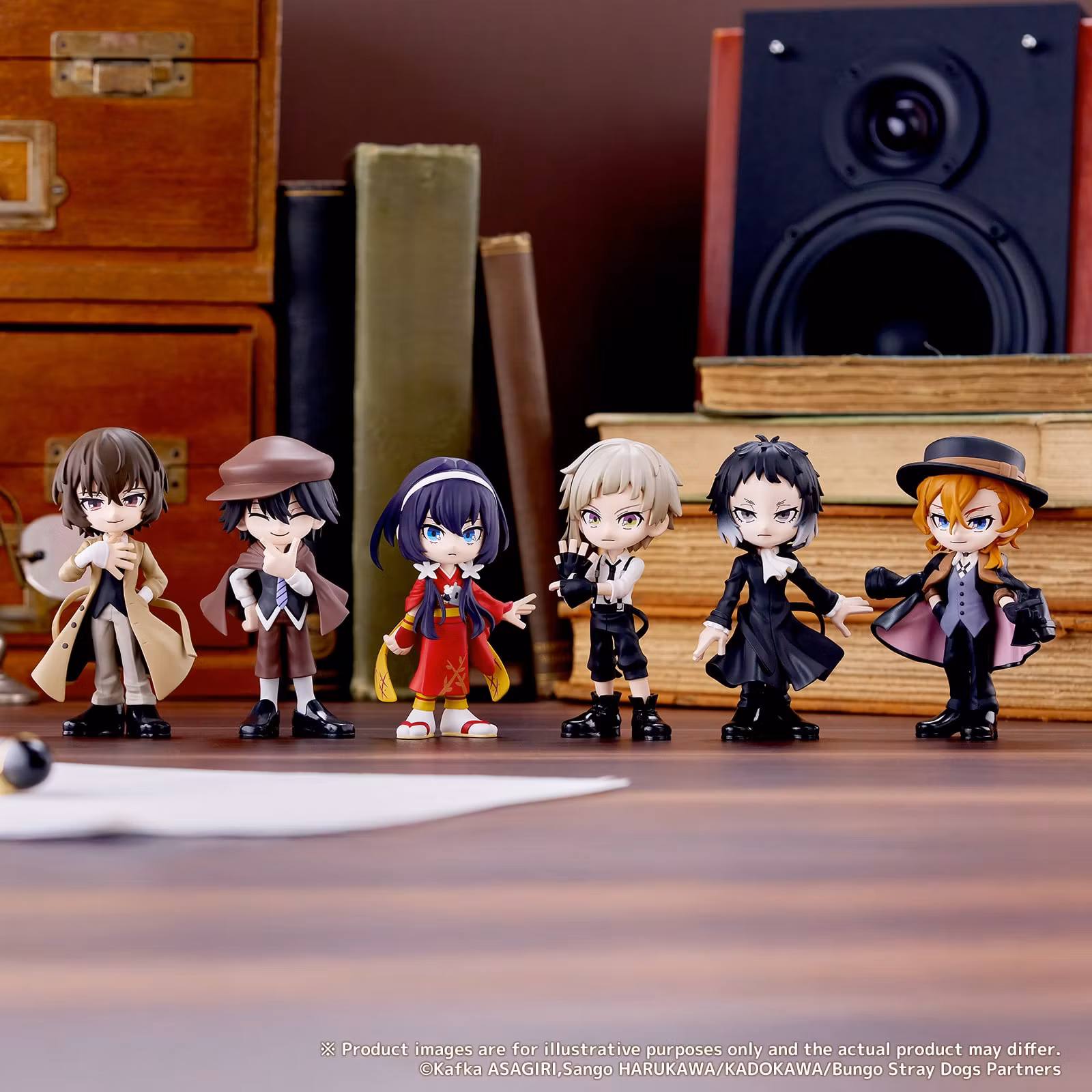 Bungo Stray Dogs PalVerse Box of 6 Figures