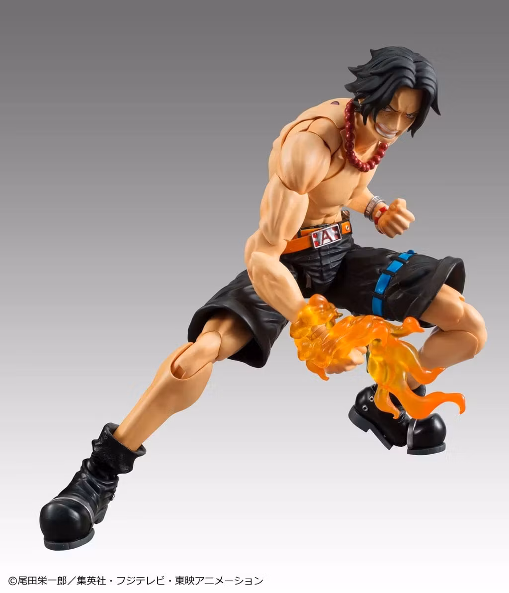 One Piece Variable Action Heroes Portgas D. Ace Action Figure (2nd Rerelease)