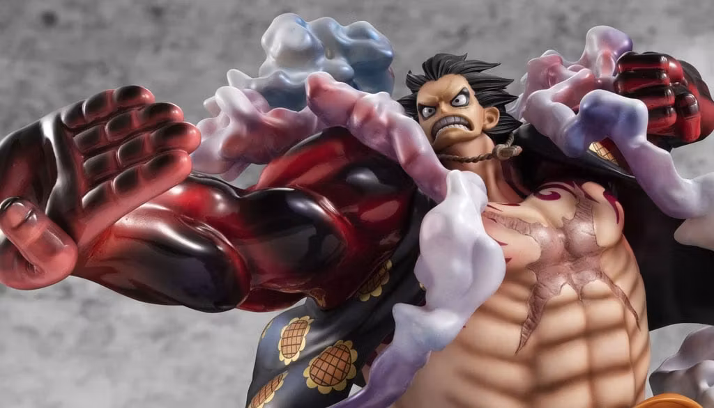One Piece Portrait of Pirates SA-Maximum Monkey D. Luffy (Gear4 Bounce-Man 10th Limited Ver.)