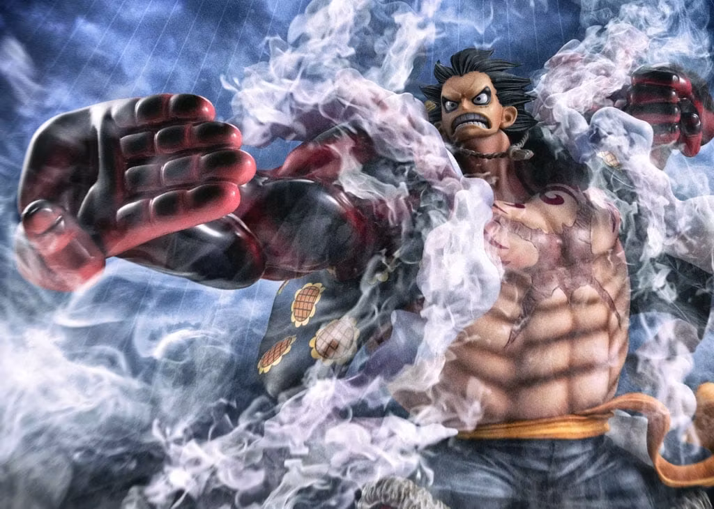 One Piece Portrait of Pirates SA-Maximum Monkey D. Luffy (Gear4 Bounce-Man 10th Limited Ver.)