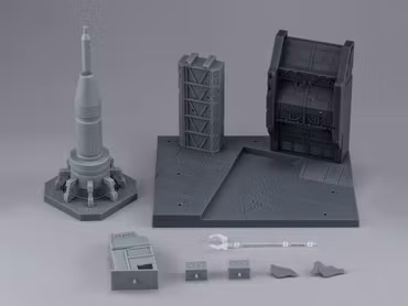 Mobile Suit Gundam SEED Realistic Model Series G Structure Heliopolis Battle Stage (Material Color Edition) 1/144 Scale Structure
