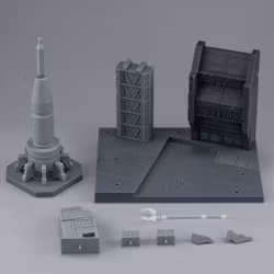 Mobile Suit Gundam SEED Realistic Model Series G Structure Heliopolis Battle Stage (Material Color Edition) 1/144 Scale Structure