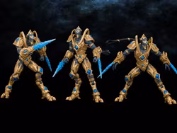 StarCraft Protoss Zealot 1/25 Scale Action Figure Set
