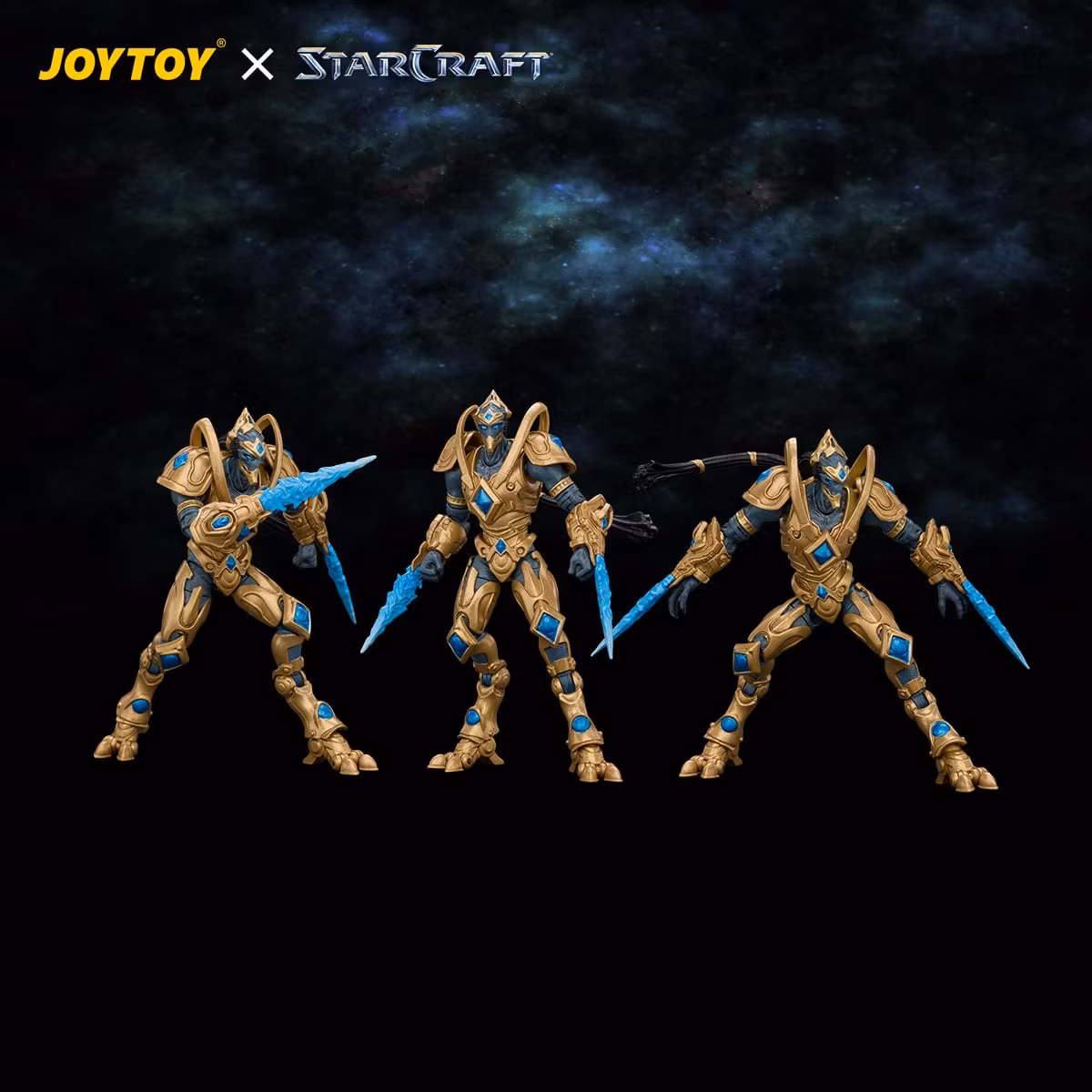 StarCraft Protoss Zealot 1/25 Scale Action Figure Set