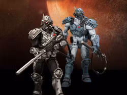 StarCraft Terran Ghost 1/25 Scale Action Figure Set