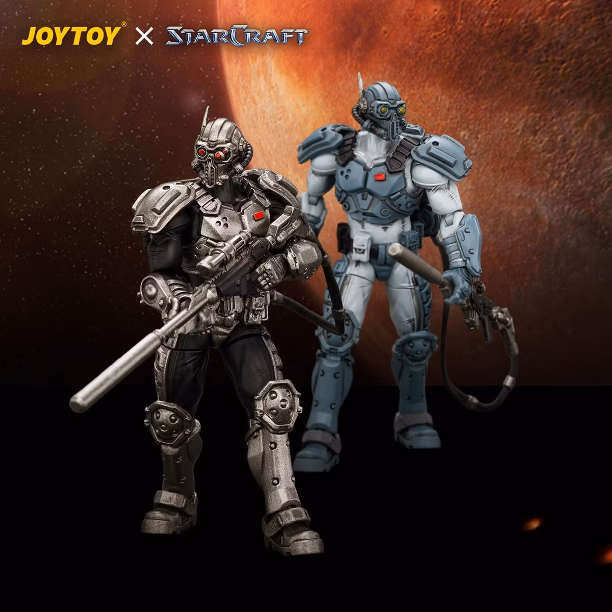 StarCraft Terran Ghost 1/25 Scale Action Figure Set