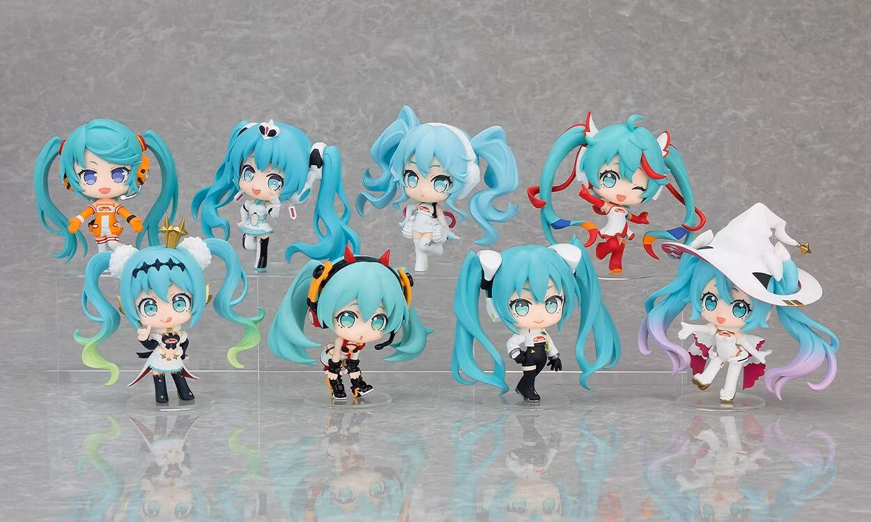 Vocaloid Hatsune Miku Blind Box Series: Racing Miku All Stars Figure Collection Vol.1 Boxed Set of 8 Figures
