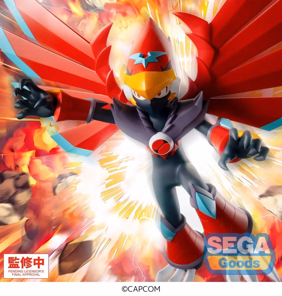 Mega Man Battle Network Luminasta Mega Man (Falzar Beast) Figure