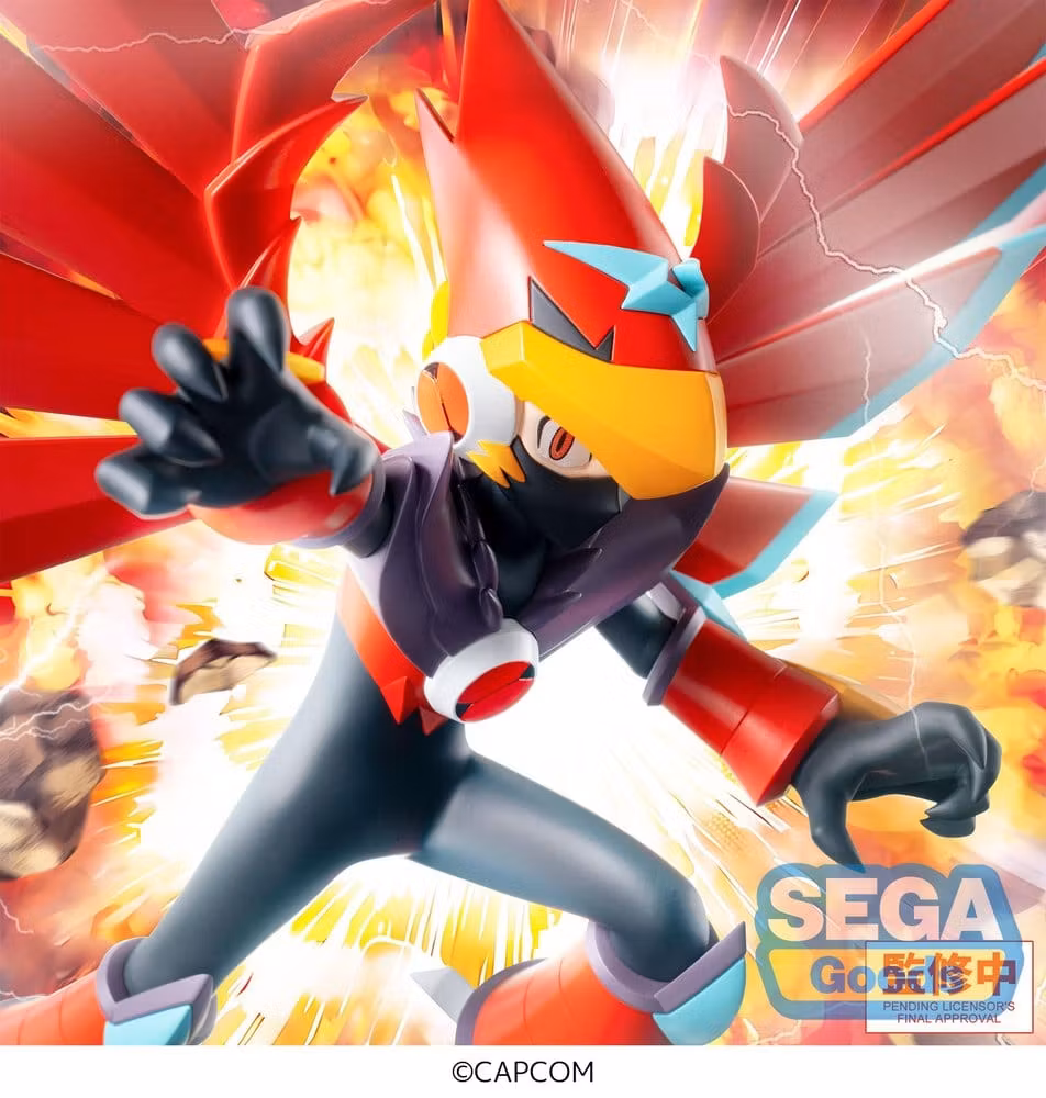 Mega Man Battle Network Luminasta Mega Man (Falzar Beast) Figure