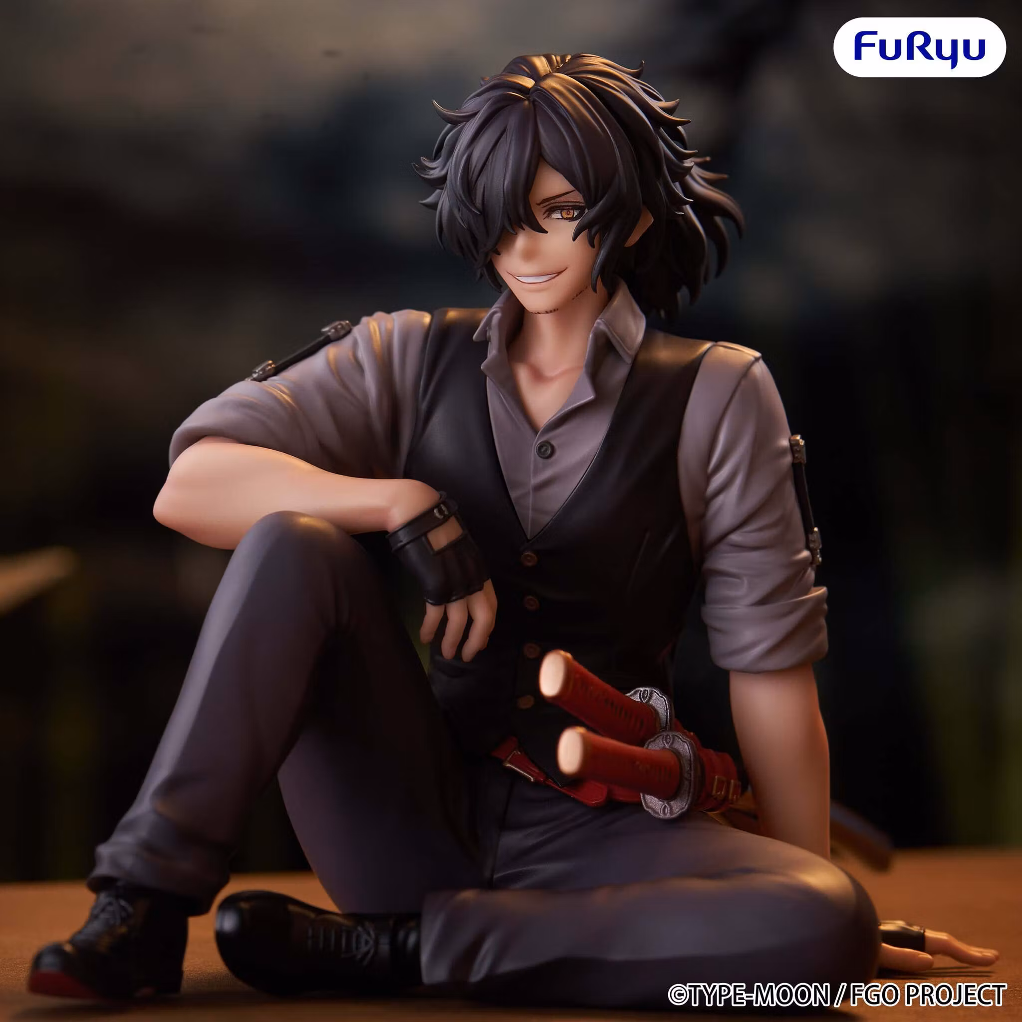 Fate/Grand Order Assassin/Izou Okada (Awesome Dapper Suit) Noodle Stopper Figure
