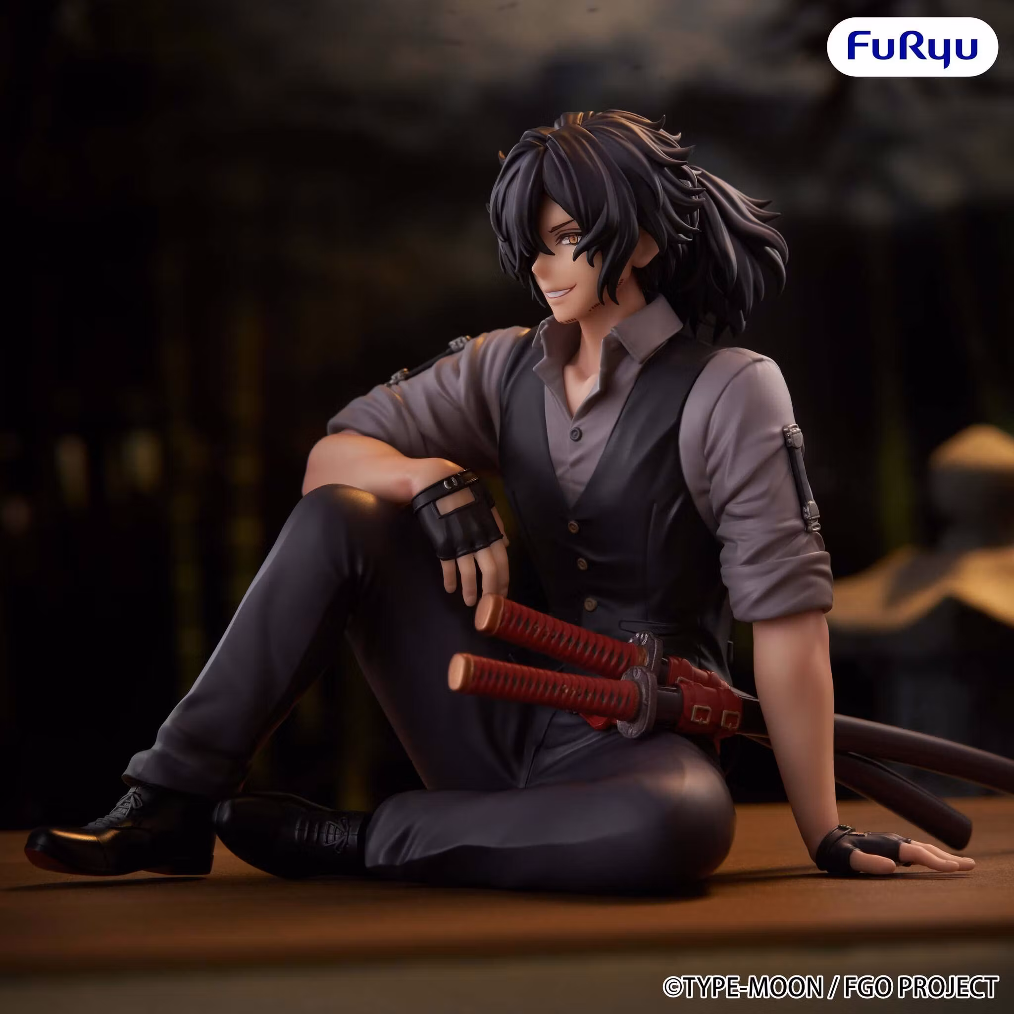 Fate/Grand Order Assassin/Izou Okada (Awesome Dapper Suit) Noodle Stopper Figure