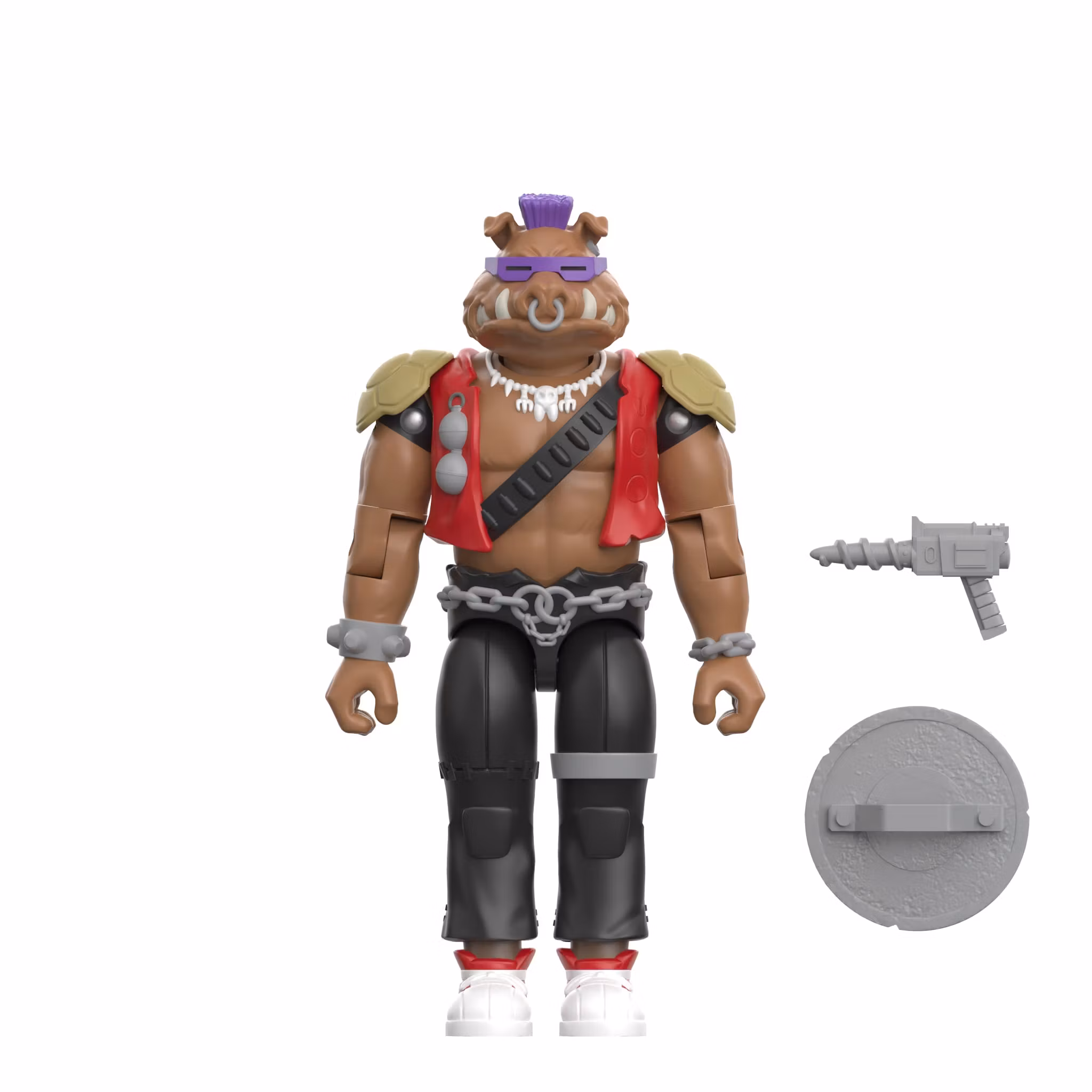 Teenage Mutant Ninja Turtles ReAction+ Bebop Action Figure