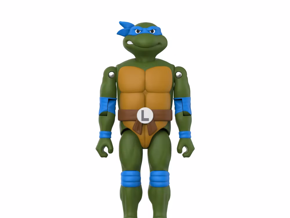 Teenage Mutant Ninja Turtles ReAction+ Leonardo Action Figure