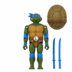 Teenage Mutant Ninja Turtles ReAction+ Leonardo Action Figure