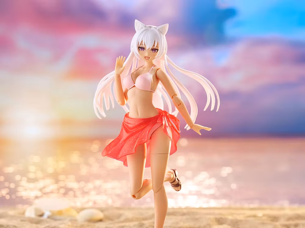 Sousai Shoujo Teien Animal Ears Emulator (Swim Style) (Dreaming Style Twilight Cat) 1/10 Scale Model Kit