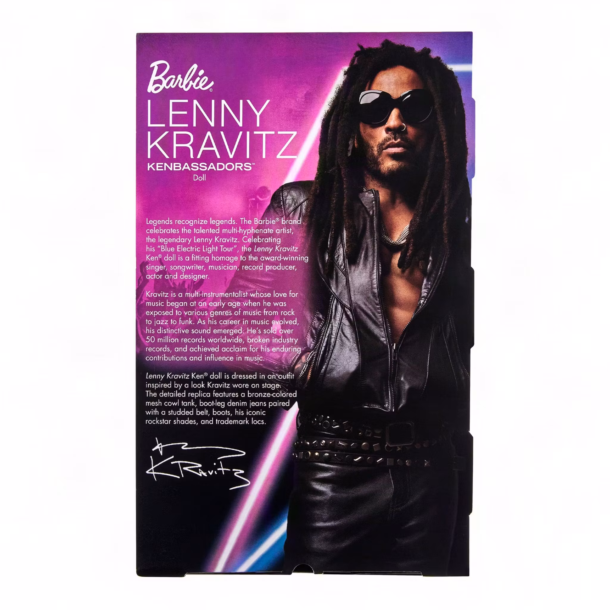 Barbie Signature Kenbassadors Lenny Kravitz Doll