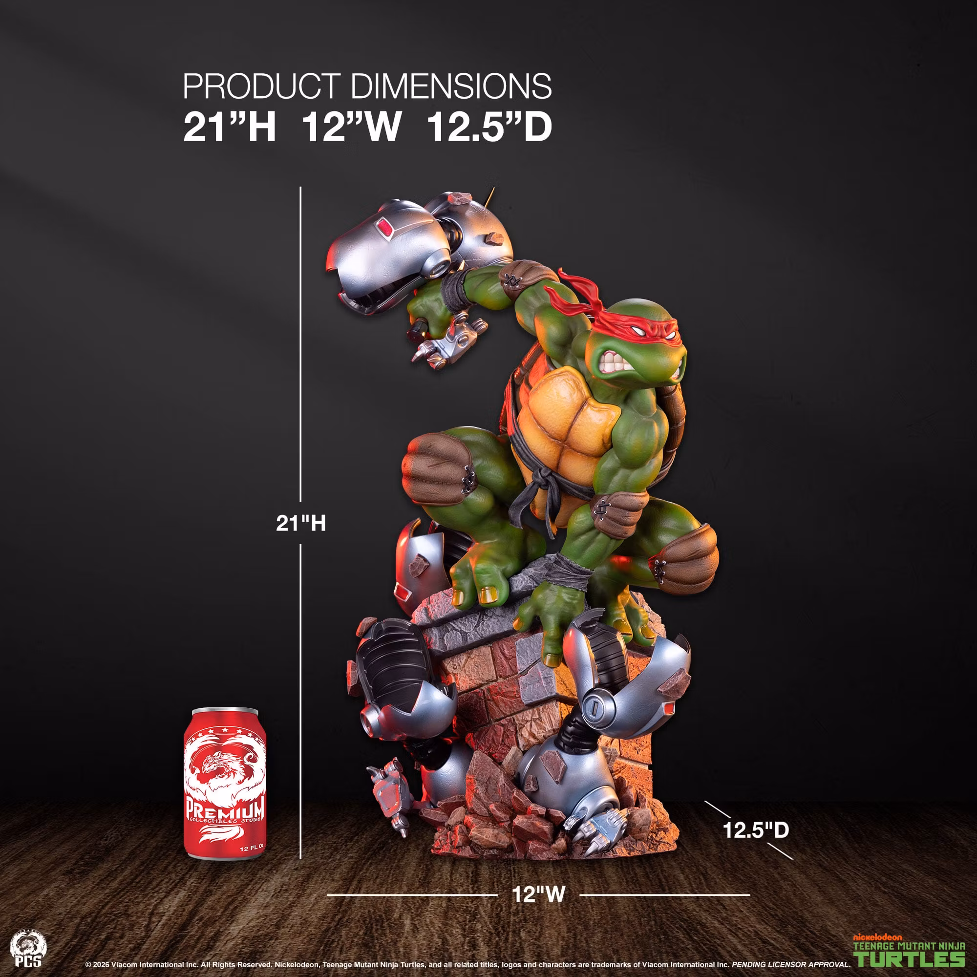 Teenage Mutant Ninja Turtles Raphael 1/4 Scale Statue