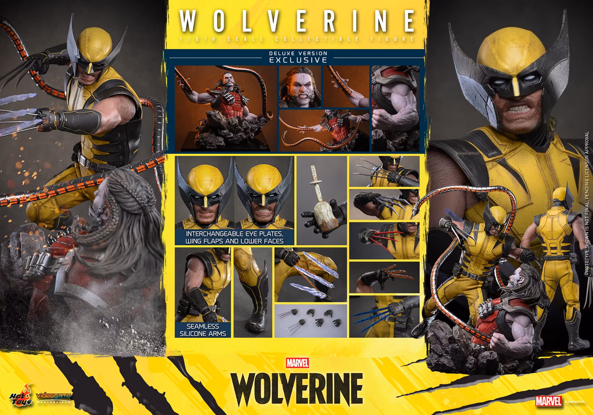 Marvel's Wolverine VGM92 Wolverine (Deluxe Ver.) 1/6th Scale Collectible Figure