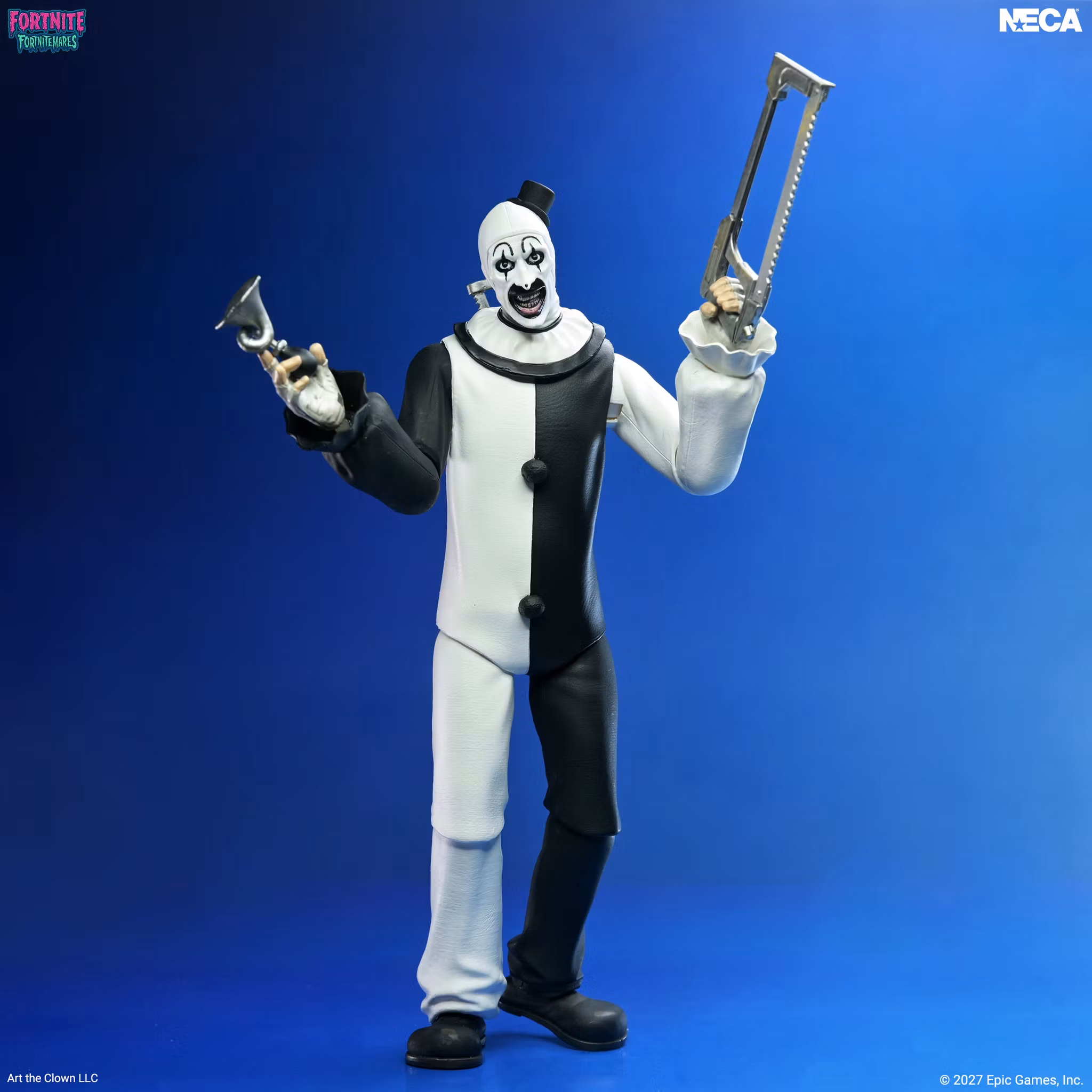 Fortnite x Terrifier Fortnitemares Art the Clown Action Figure