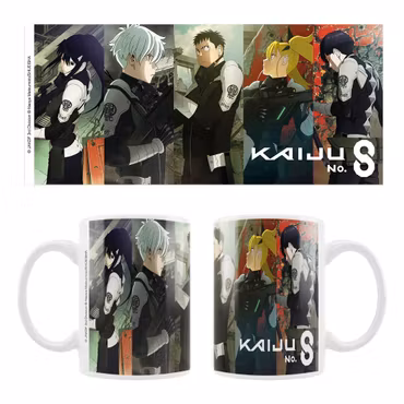 Kaiju No. 8 Ceramic Mug Mina, Reno, Kafka, Kikoru, Hoshina