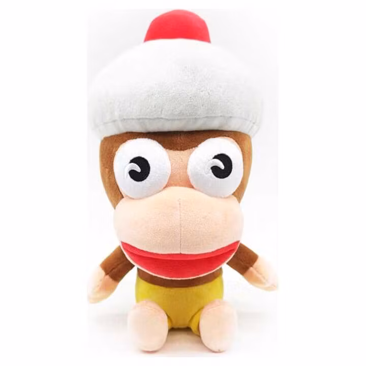 Ape Escape Plush Figure Pipo Monkey Yellow Shorts
