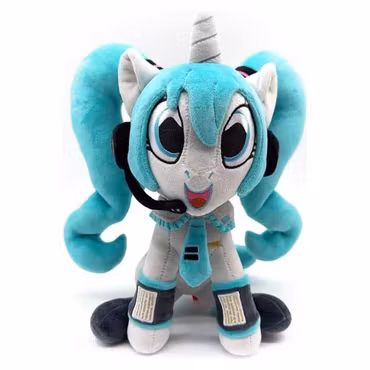 My Little Pony x Piapro Plush Figure Miku