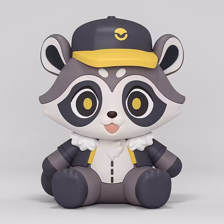 Honkai: Star Rail Huggy Good Smile Baseball Raccoon Figure