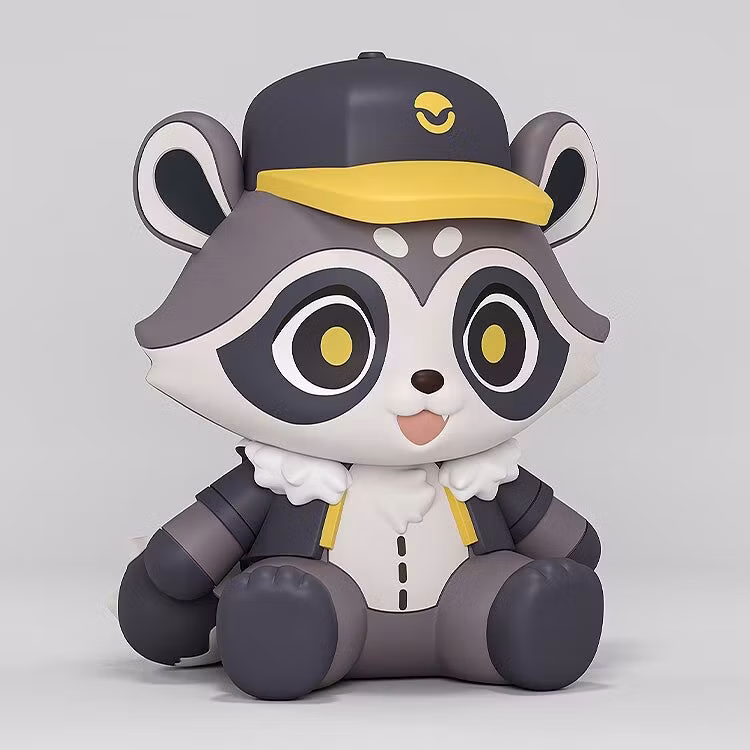 Honkai: Star Rail Huggy Good Smile Baseball Raccoon Figure