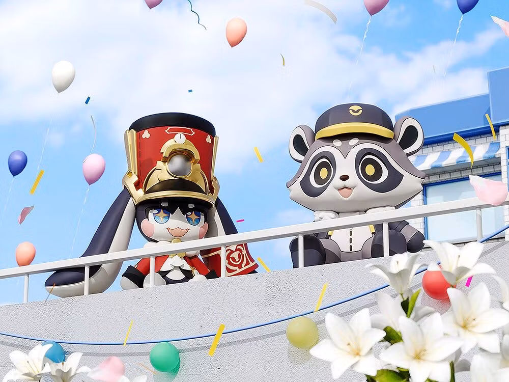 Honkai: Star Rail Huggy Good Smile Baseball Raccoon Figure