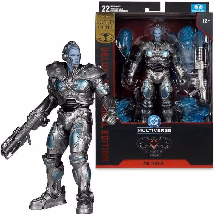 Batman & Robin DC Multiverse Mr. Freeze (Gold Label) Action Figure