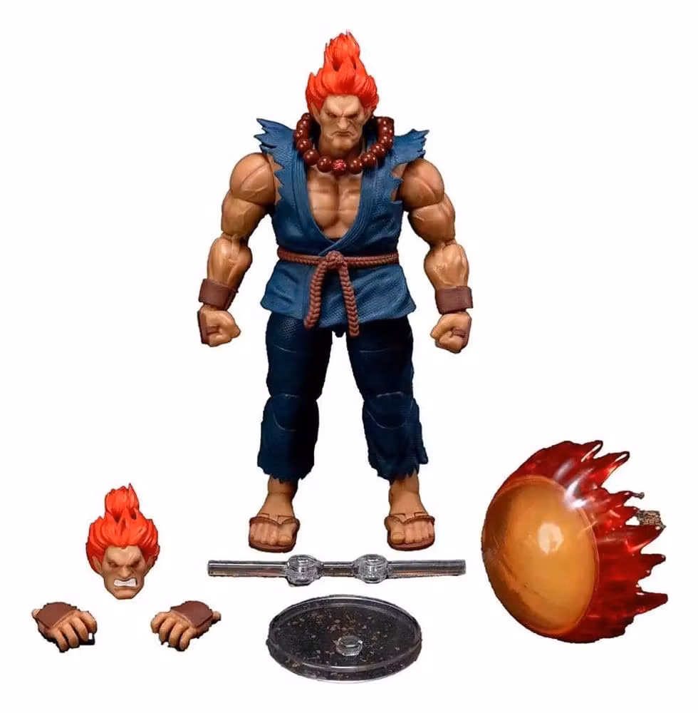 Street Fighter II Akuma Action Figure
