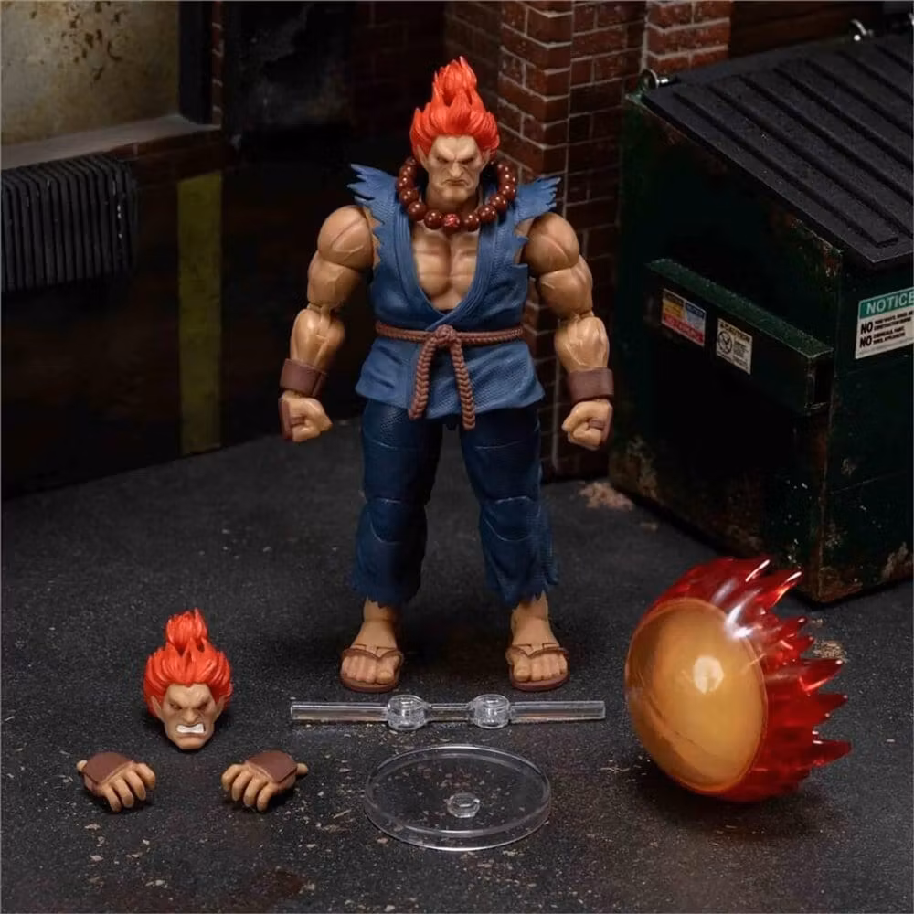 Street Fighter II Akuma Action Figure