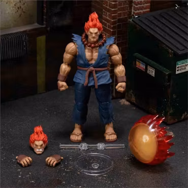 Street Fighter II Akuma Action Figure