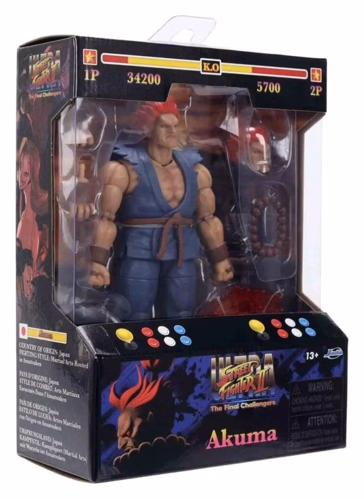 Street Fighter II Akuma Action Figure