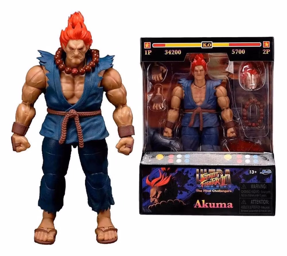 Street Fighter II Akuma Action Figure
