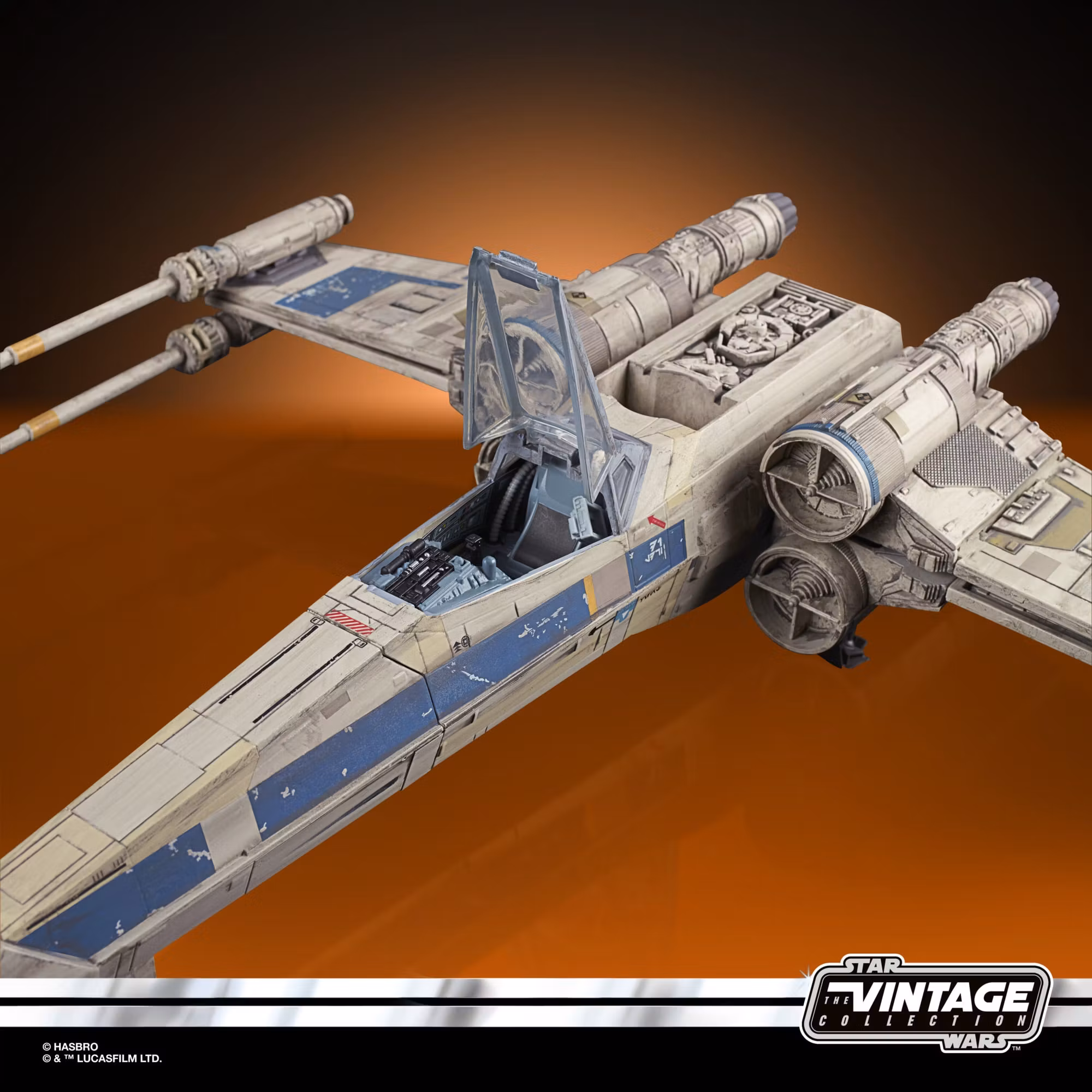 Star Wars: The Vintage Collection Antoc Merrick's X-Wing Fighter with Action Figure (Rogue One)