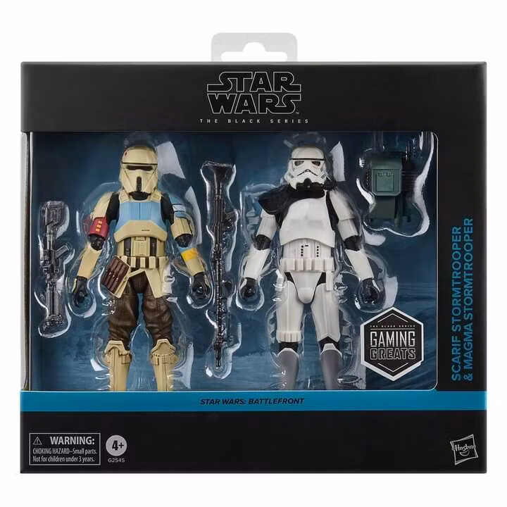 Star Wars: Battlefront Black Series 2-Pack Scarif Stormtrooper & Magma Stormtrooper Action Figure