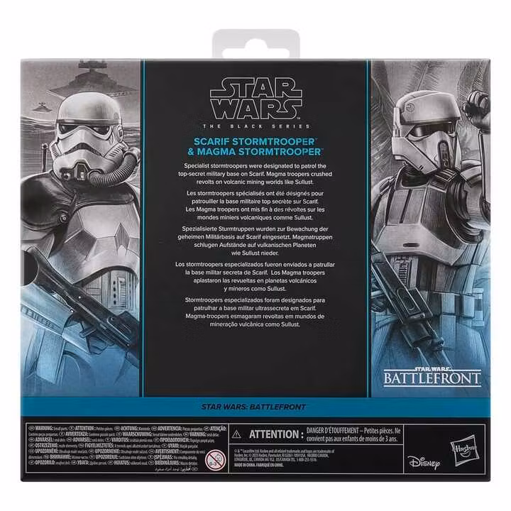 Star Wars: Battlefront Black Series 2-Pack Scarif Stormtrooper & Magma Stormtrooper Action Figure