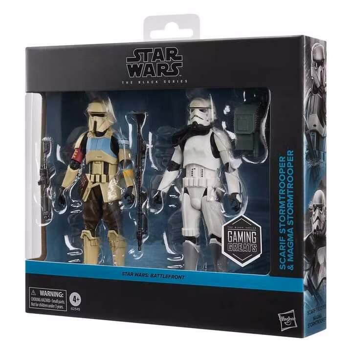 Star Wars: Battlefront Black Series 2-Pack Scarif Stormtrooper & Magma Stormtrooper Action Figure
