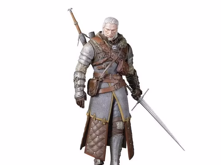 Witcher 3 Wild Hunt Geralt Grandmaster Ursine Figure (2nd Rerelease)