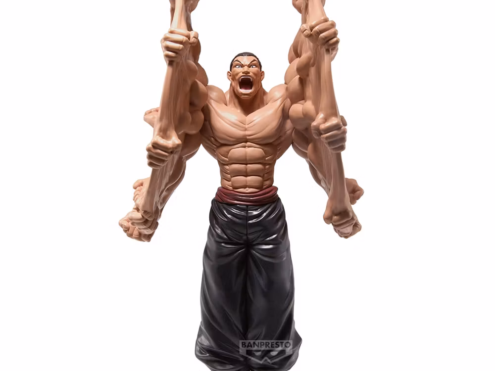 Baki The Grappler Retsu Kaioh (Roller) Figure